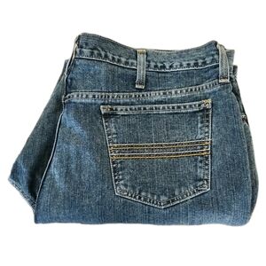 Cinch Silver Label Slim Fit Straight Leg Jean Mens Size 40x32 Medium Wash Denim